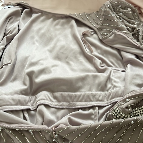 Mac Duggal evening cocktail Beaded Midi dress - Picture 11 of 15